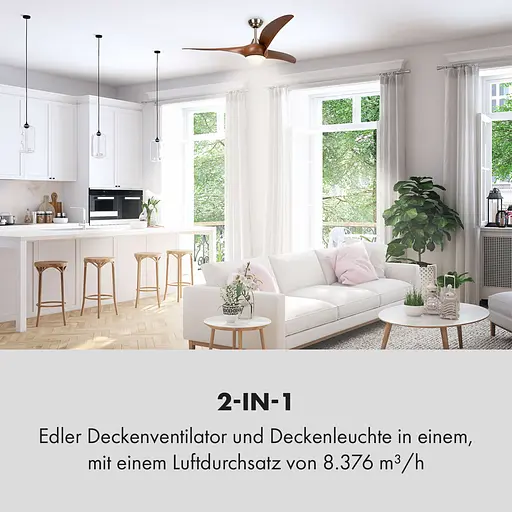 Стельовий вентилятор Klarstein Monteverde (10035788) - фото 6