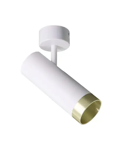 Світильник поворотний, спот Goldlux 325907 Fado GU10 1x10W IP20 Білий - фото 1