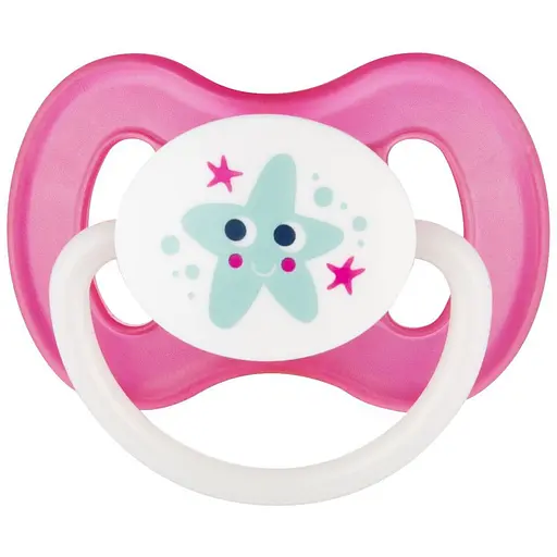 Пустушка Canpol babie Love & Sea латексна кругла  6-18 міс. в асортименті (22/607_new)