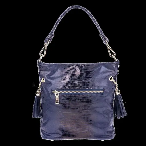 Жіноча сумка Realer P111 синя - фото 3