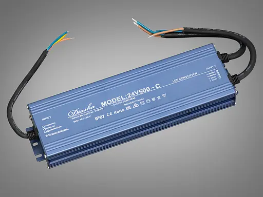 Блок живлення 24В, для підключення LED стрічки, 500Вт, 20.8А - фото 2