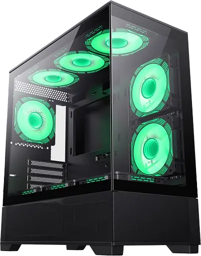 Корпус GameMax Vista M Black (Vista MB)