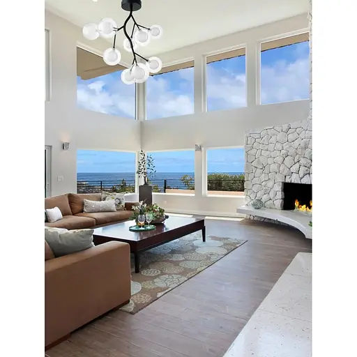 Люстра стельова Brille в спальню G4 40W BK (BR-01 648C/9) - фото 6