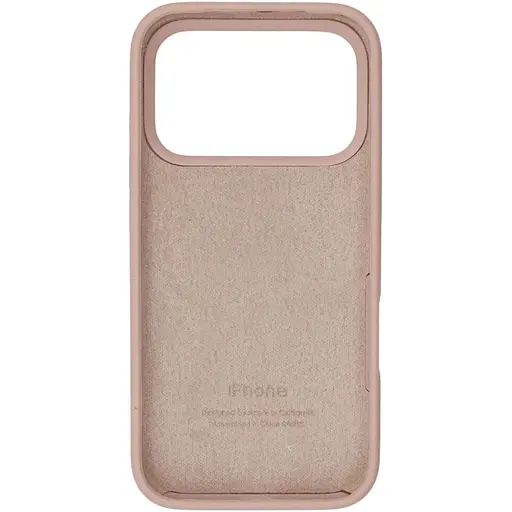 Чохол Silicone Case для Apple iPhone 17 Pro Pink Sand AA [145212] - фото 2
