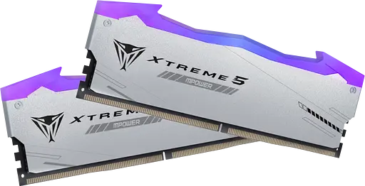 Оперативная память Patriot 32GB (2x16GB) DDR5 6400MHz Viper Xtreme 5 MPOWER RGB (PVXR532G64C32KM)