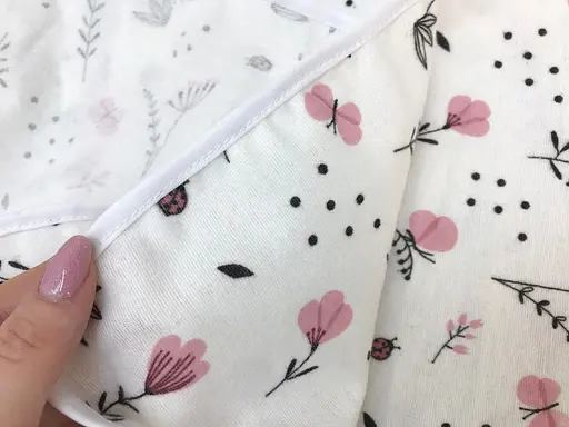 Байковое полотенце Moontime "Цветочная нежность" - фото 2