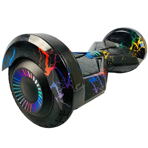 Гіроборд Smart Balance Wheel U8 Lambo Pro + Autobalance 8" Кольорові Блискавки