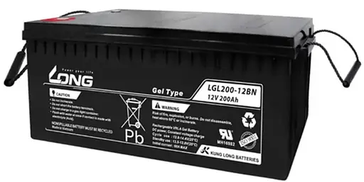 Акумуляторна батарея для ДБЖ Long 12 V / 200 А*ч (LGL200-12BN) - фото 1