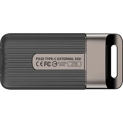 Накопичувач зовнішній SSD USB-C 2.0TB Team PD20 Mini (TPSEG5002T0C102) - фото 2