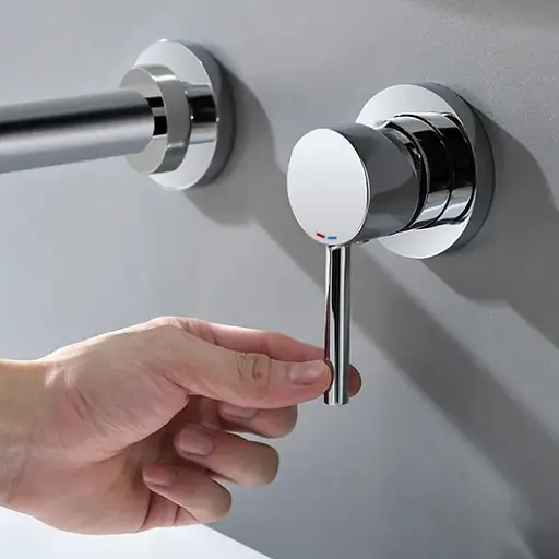 Змішувач для умивальника Rea Lungo Long + Box хром прихованого монтажу хром REA-B0369 Хром - фото 7