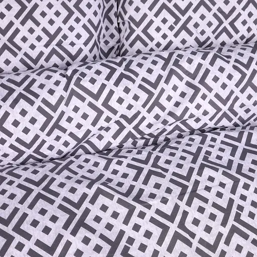 Пододеяльник MirSon бязь Abstract Graphite 220х240 см (2200013165637) - фото 8