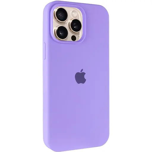 Чохол Epik Silicone Case Full Protective AA для Apple iPhone 15 Pro 6.1 Бузковий/Dasheen