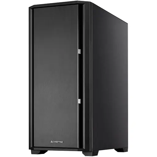 Корпус Chieftec Pro Midi Q AS-01B-OP ATX, без БЖ, Black - фото 6