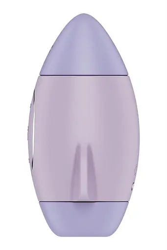 Вакуумный стимулятор клитора с вибрацией Satisfyer Mission Control фиолетовый - фото 4