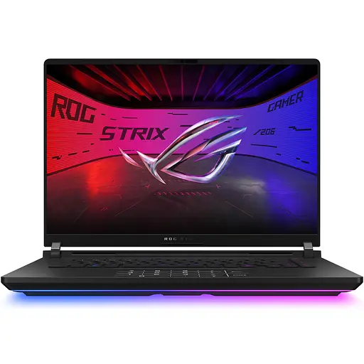 Ноутбук Игровой ASUS ROG Strix SCAR 16 G635LX с процессором Intel Core Ultra 9 275HX pana la 5.4GHz, 16", 2.5K WQXGA, Mini LED, 240Hz, G-Sync, 64GB DDR5, 2TB SSD, 2 черный - фото 3