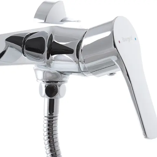 Змішувач для душу Ibergrif star M12057 IB0010, Хром - фото 2