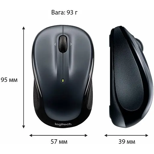 Мышь компьютерная Logitech M325s Black (910-006822) - фото 2