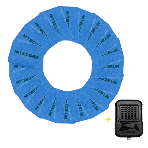 Комплект пластин для фумигаторов Nitecore MRM10 Mini 60 шт. + фумигатор Nitecore EMR11D