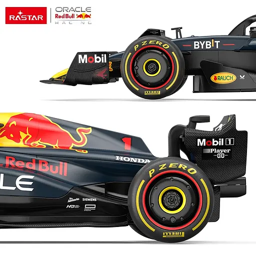 Машинка конструктор на керуванні Oracle Red Bull Racing RB19 темно-синій RASTAR 1:16 - фото 5