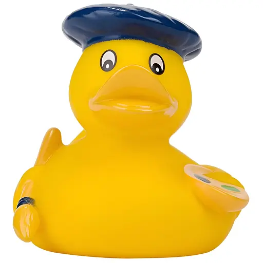 Игрушка для купания Canpol babies Утенок Художник (2/992_blu) - фото 3
