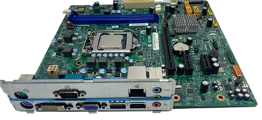 Материнская плата Lenovo IH61M v4.2 LGA 1155 (IH61M) Б/У. - фото 3