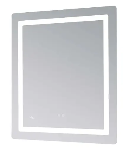 Дзеркало Lidz Kubis (KU2) 700х800 мм з LED-підсвічуванням Touch LD78LF9047080 - фото 4