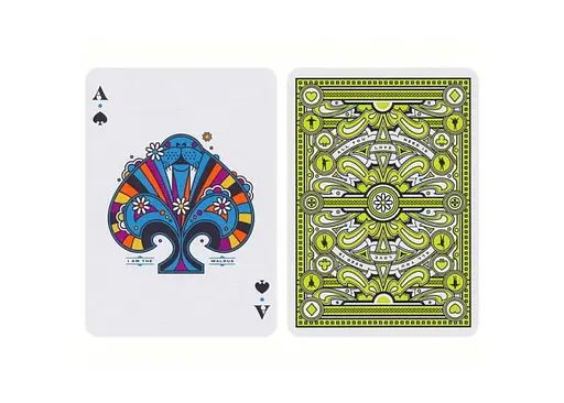 Карты игральные United States Playing Card Company Theory11 Beatles (green) (PC_T11BTLG) - фото 8