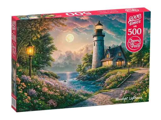 Пазли CherryPazzi Місячне світло маяка, 500 елементів, 34.5x50 см, 20074