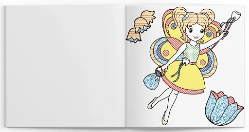 Водяні розмальовки. Квіткові феї - фото 2