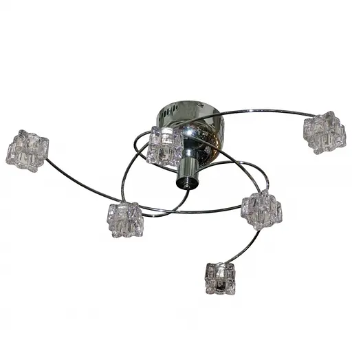 Люстра потолочная Brille галогенная G4 20W CH (BR 01 101C/6)