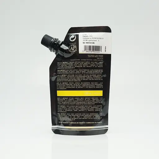 Акрилова фарба Sennelier Abstract, 120 мл, Кадмій жовто-лимонний відтінок (Cadmium Yellow Lemon Hue) - фото 2