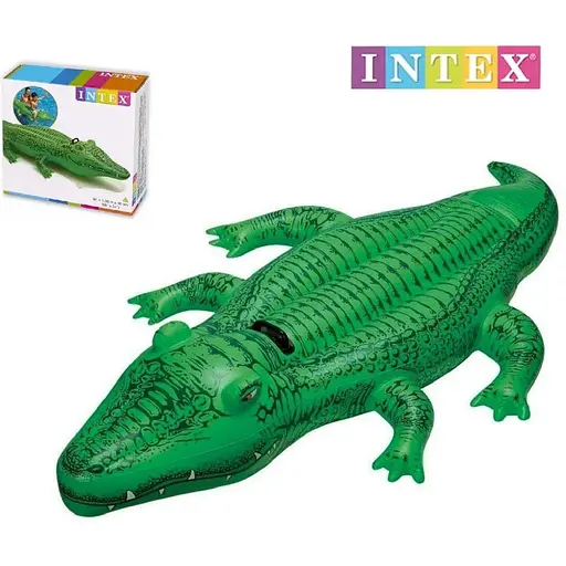 Надувний плотик Intex 58546 "Крокодил". Розміром 168x86см, від 3 років - фото 2