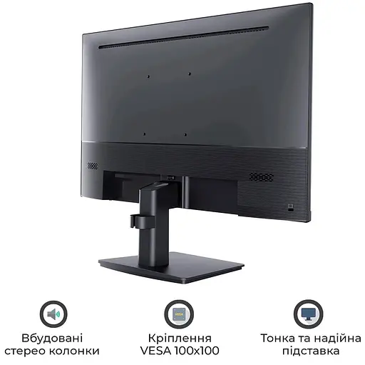 Монитор 23.8" QUBE V24F100-IPS FHD IPS 100Hz (V24F100-IPS) - фото 4