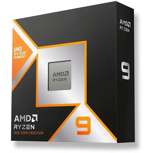 Процессор AMD AM5 Ryzen 9 9900X3D Box 12x4.4 ГГц Turbo Boost 5.5 ГГц Radeon Graphics L3 128Мб / L2 12Мб Granite Ridge - фото 1