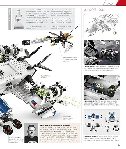 LEGO Great Sets. A Visual History. With Exclusive Micro-Scale Space Cruiser - фото 9