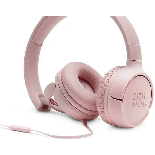 Навушники з мікрофоном JBL T500 Pink (JBLT500PIK) - фото 4
