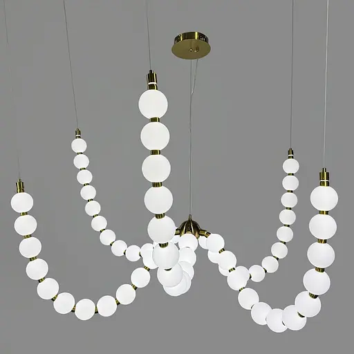 Люстра из серии Perla на 5 дуг с 3-мя световыми режимами | Line F | Ст. SG010/5 - фото 2