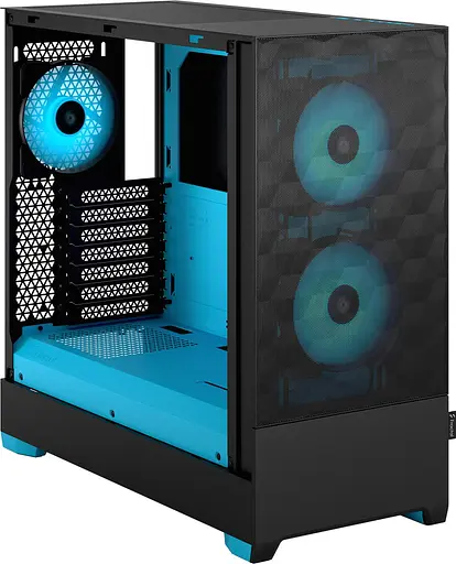 Корпус Fractal Design Pop Air RGB с закаленным стеклом без блока питания Cyan Core (FD-C-POR1A-02) - фото 8