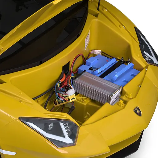 Електромобіль дитячий Bambi Lamborghini Racer M 5738AL-6 з музикою світлом Bluetooth та надувними колесами - фото 5