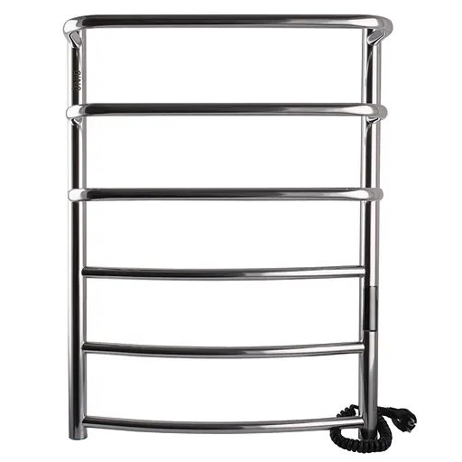 Електрична рушникосушка Unio LKD ЕU 700-500-6 Драбинка Каскад Дуга, Хром, Праве, Електронний - фото 1