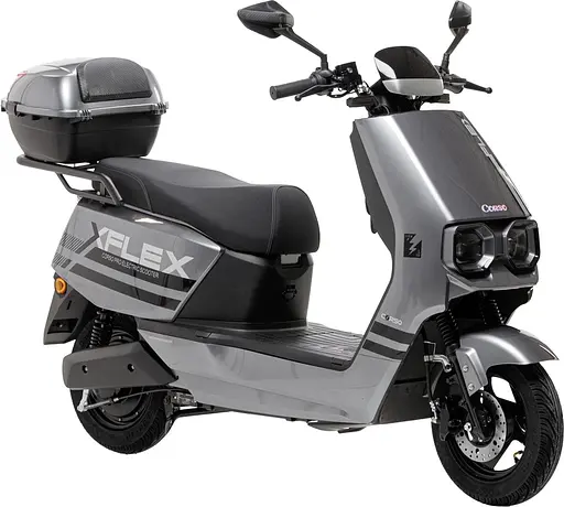Електроскутер Двомісний Corso FLEX (1800W 72V/35Ah LiFePO₄) Сірий
