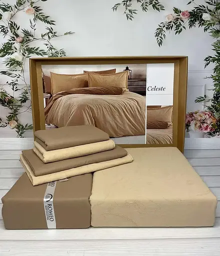 Постільна білизна Celeste Poplin Жаккард Romeo Home pbe0051843 - фото 2