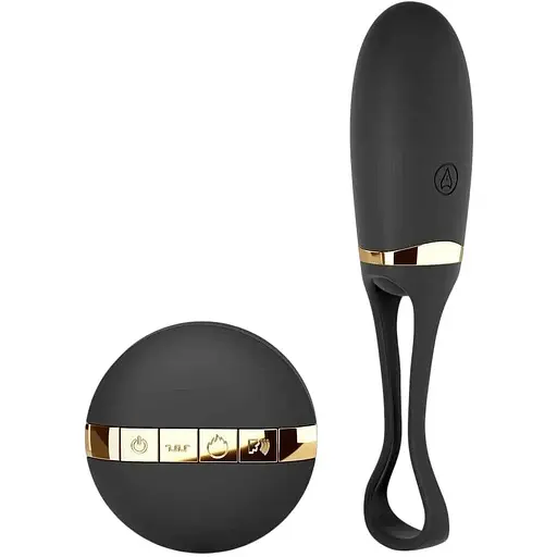 Віброяйце Dorcel Secret Delight Gold 12.5 см чорний