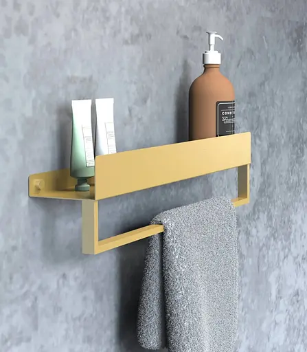 Полка для ванны Rea SF01 60 brushed gold REA-06003, Золотой - фото 2