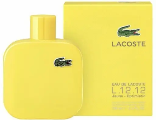 Туалетна вода чоловіча Lacoste L.12.12 Yellow, 100мл