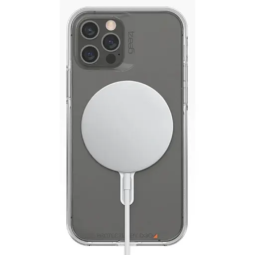 Оригінальний протиударний чохол Gear4 Crystal Palace MagSafe для iPhone 12 Pro Max (6.7") Clear (702007476) - фото 6