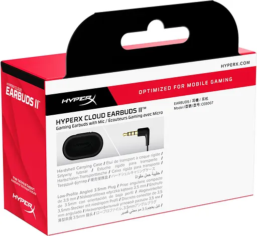 Наушники HyperX Cloud Earbuds II Black (70N24AA) - фото 8