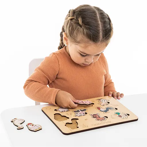 Пазл-сортер GoodPlay Ферма (PS-4-013) - фото 6