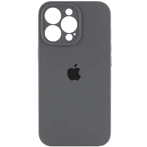 Чохол Epik Silicone Case Full Camera Protective AA для Apple iPhone 13 Pro 6.1 Сірий/Dark Gray - фото 1