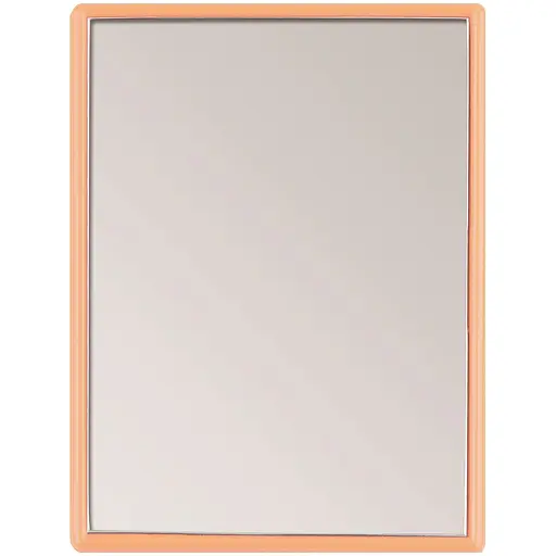 Дзеркало кишенькове Titania 8.5х6 см абрикосове (1550 L оранж)